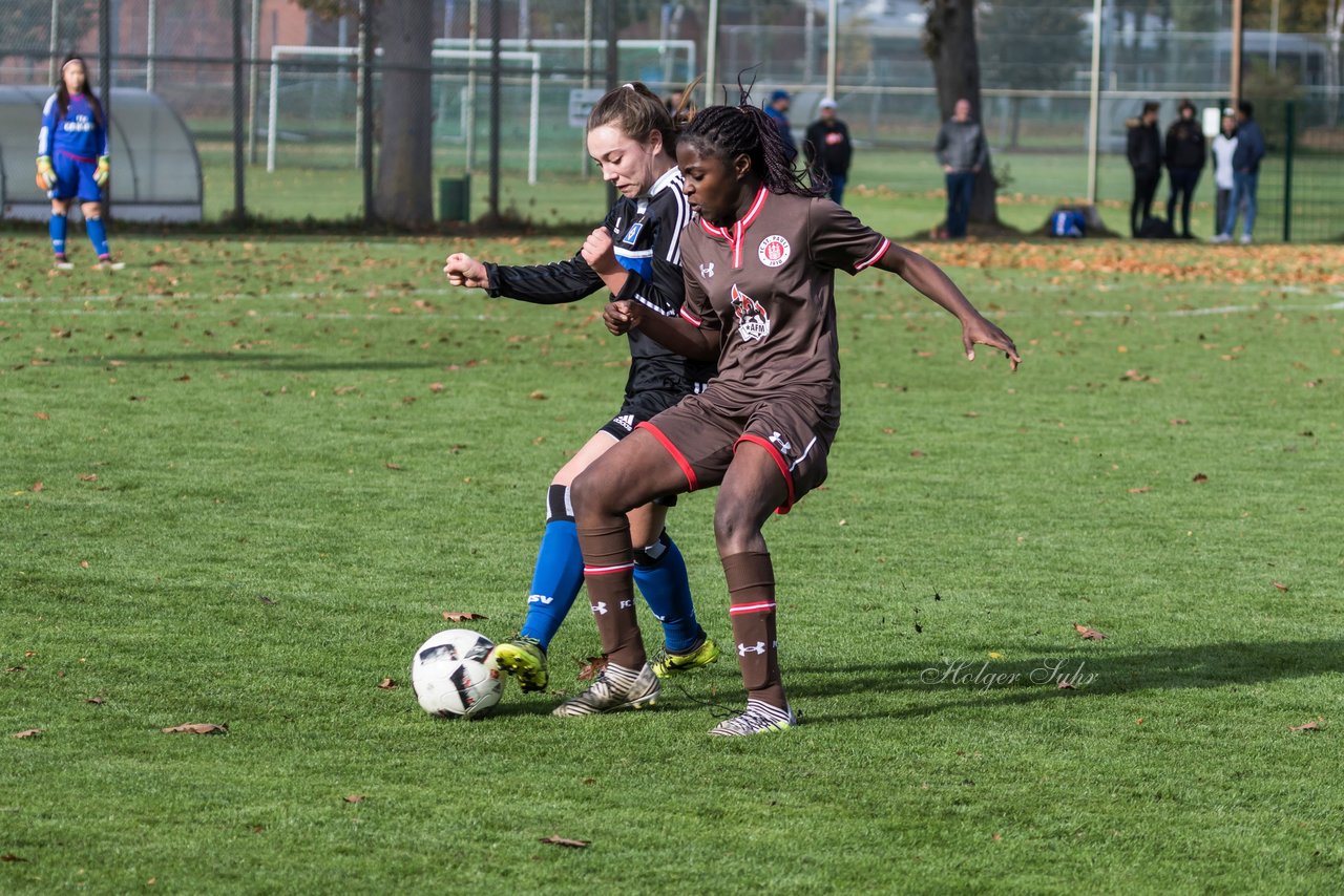 Bild 231 - B-Juniorinnen Hamburger SV - FC St.Pauli : Ergebnis: 1:2